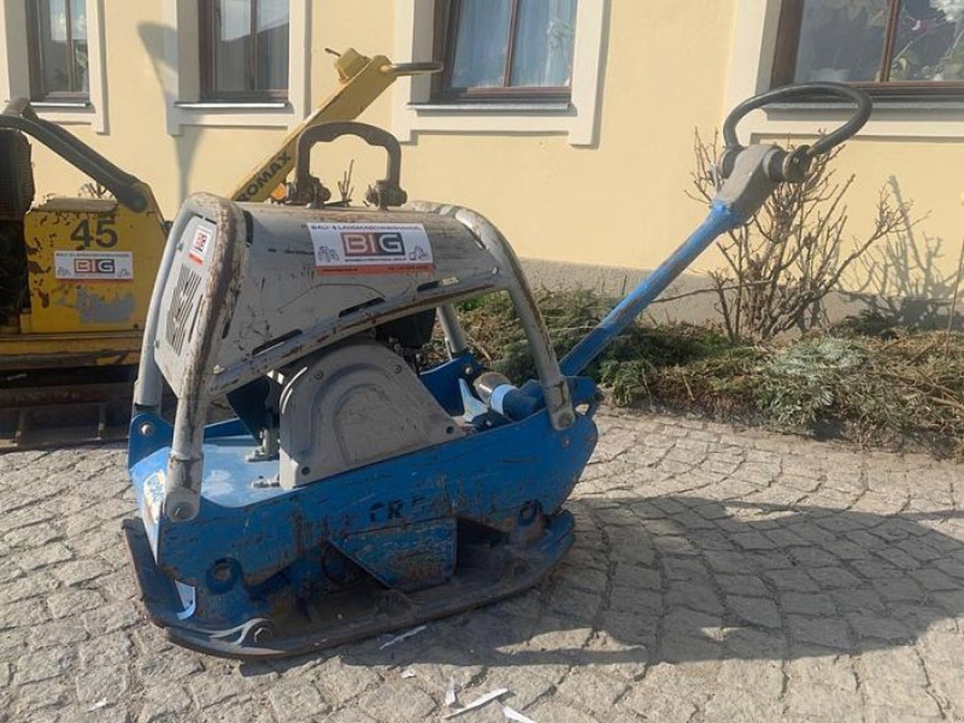 Weber-Hydraulik CR5 Rüttelplatte Weber-Hydraulik CR5 Rüttelplatte