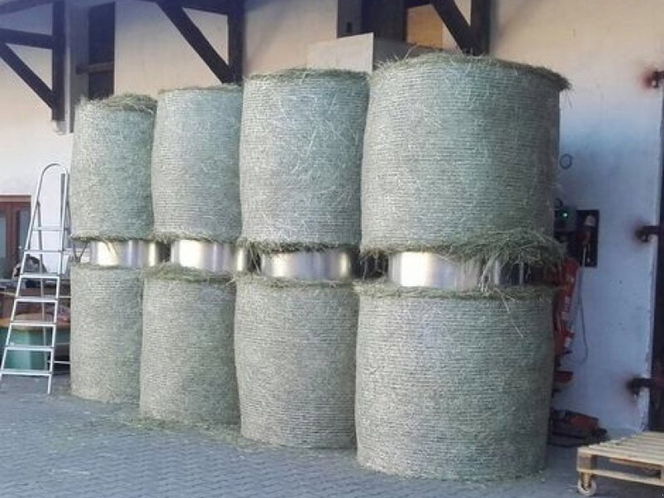 Spindler Komplettsystem Ballenbelüftung für 8 Ballen Spindler Komplettsystem Ballenbelüftung für 8 Ballen