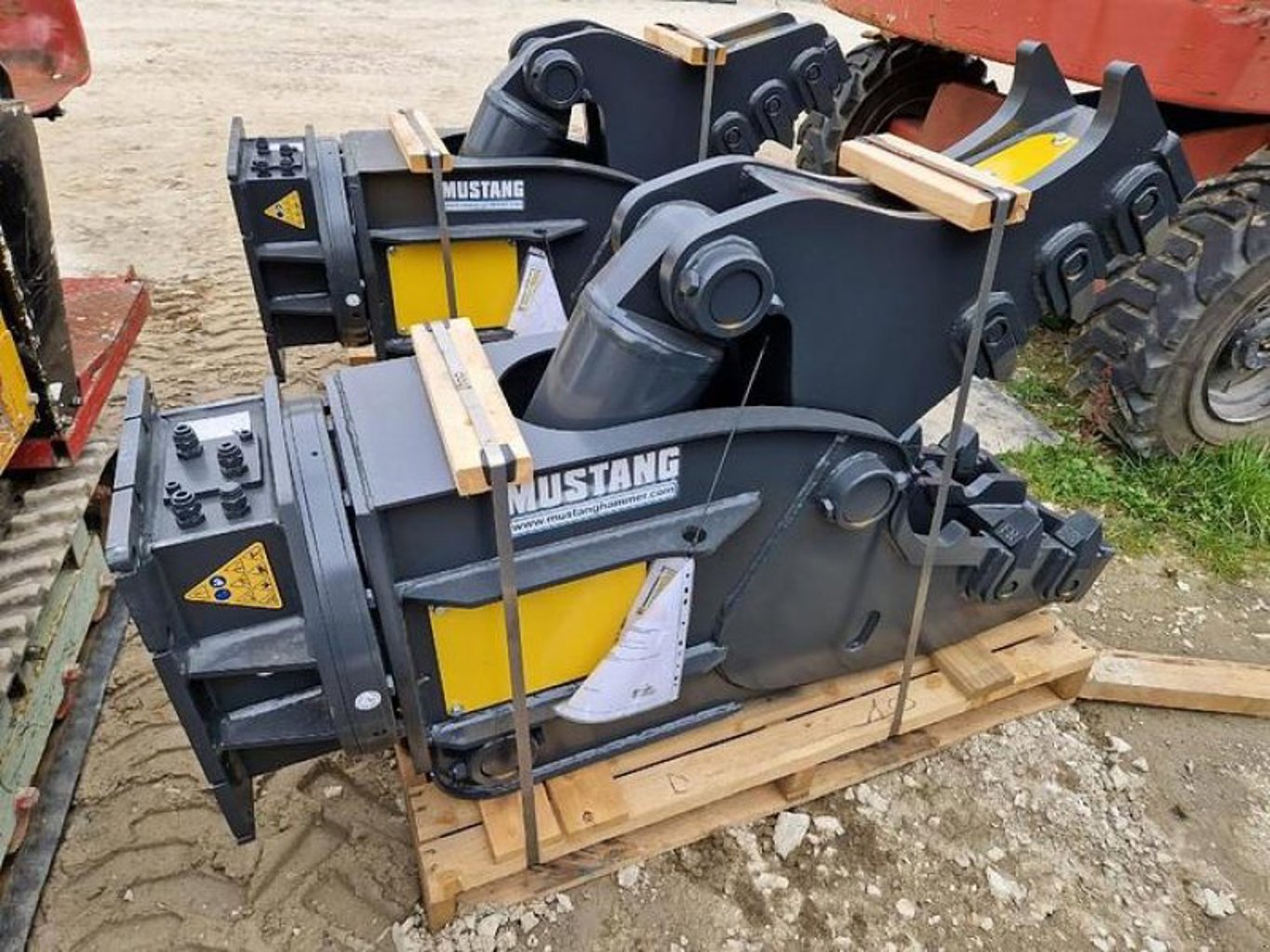 Mustang RH08 Abbruch-Pulverisierer Mustang RH08 Abbruch-Pulverisierer
