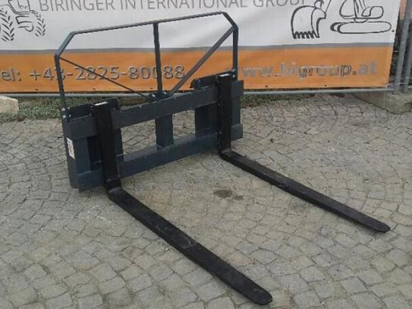 Sonarol Palettengabel 120 cm mit Bobcat 90 cm Aufnahme Sonarol Palettengabel 120 cm mit Bobcat 90 cm Aufnahme
