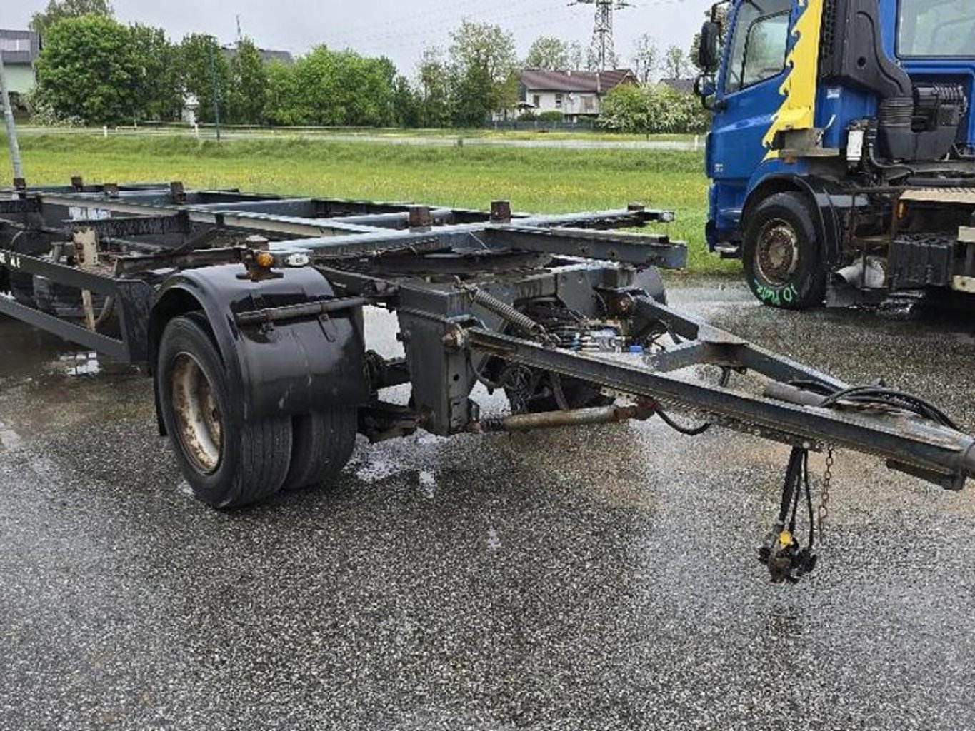 Schwarzmüller AZ S08 Container Lafette Schwarzmüller AZ S08 Container Lafette