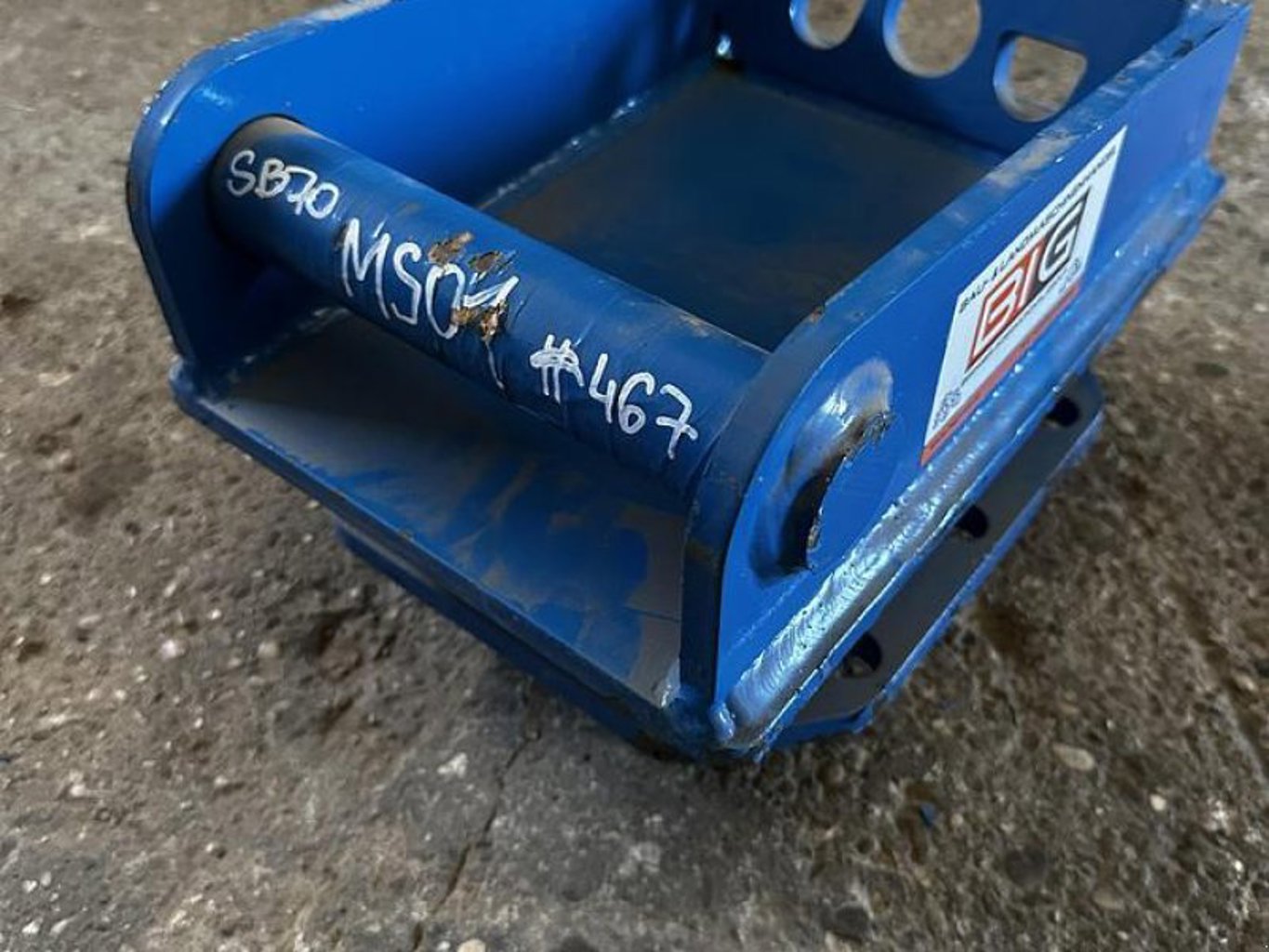 Big Dutchman Anschraubplatte mit MS01 Aufnahme Big Dutchman Anschraubplatte mit MS01 Aufnahme