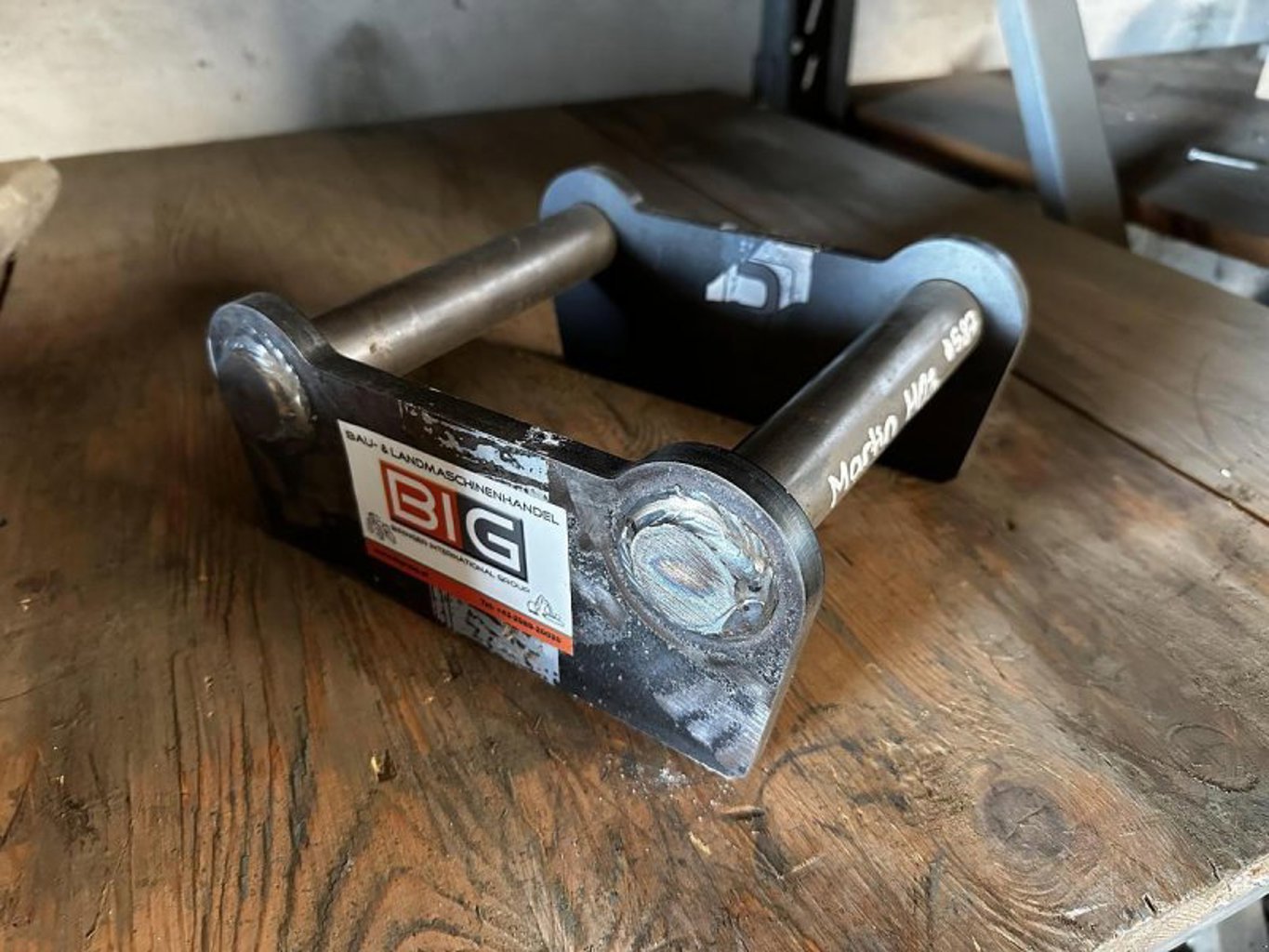 Big Dutchman Anbauplatte mit Martin M3-Aufnahme Big Dutchman Anbauplatte mit Martin M3-Aufnahme