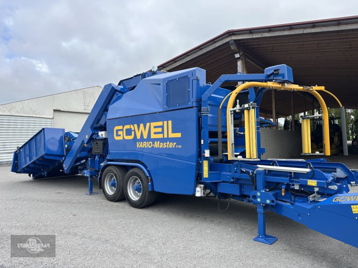 Göweil Vario Master Maisballen Presse Rundballen Göweil Vario Master Maisballen Presse Rundballen