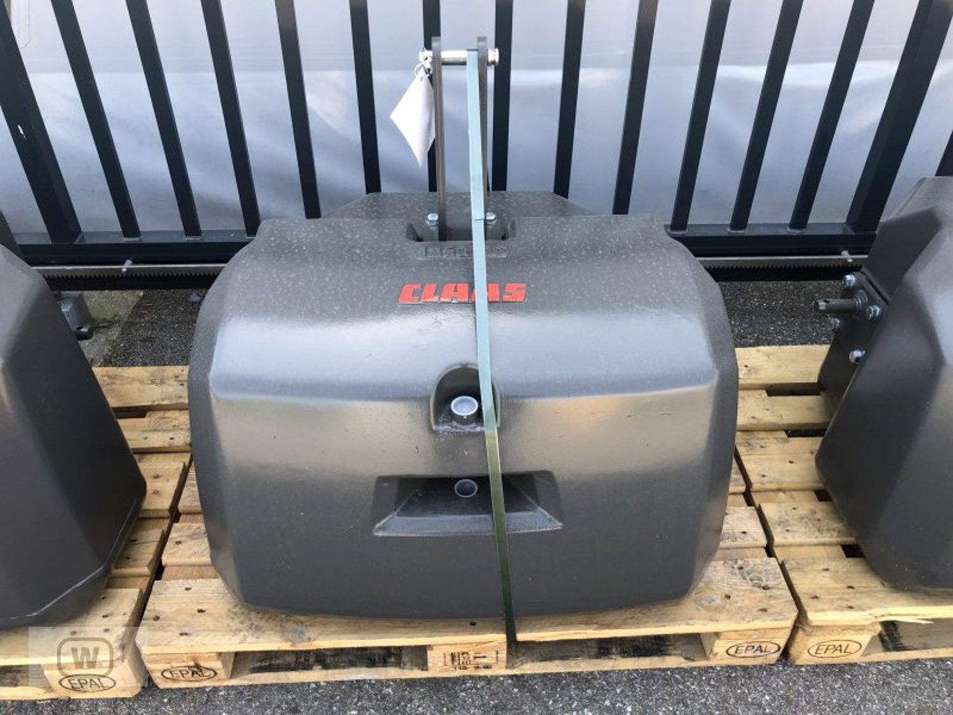 CLAAS Magnetitgewicht 1250 kg CLAAS Magnetitgewicht 1250 kg