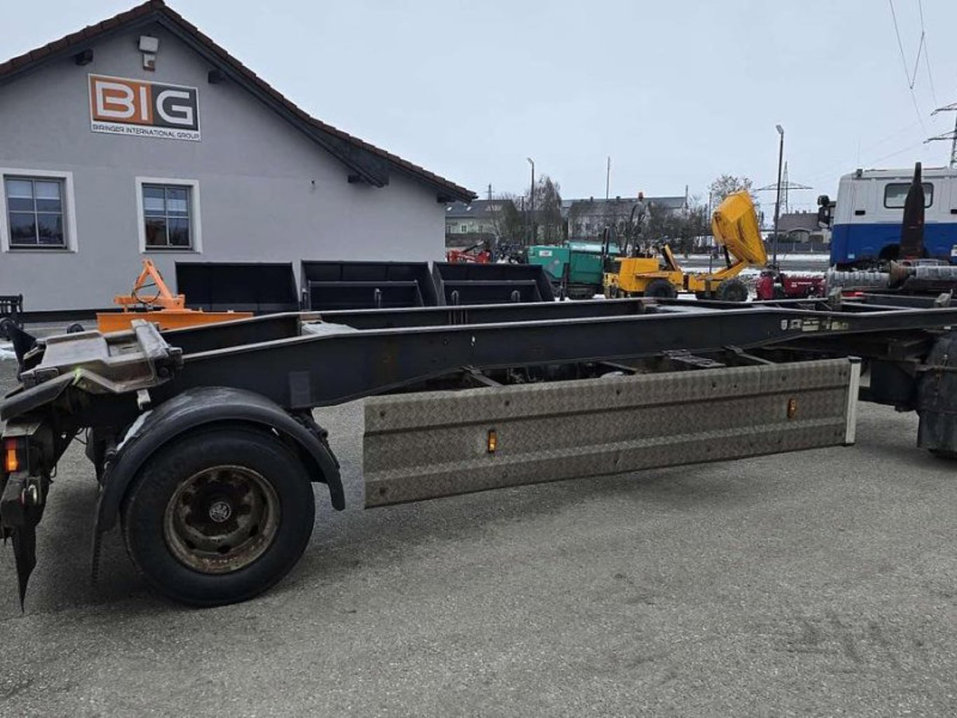 Hüffermann HSA 18.70 Container Anhänger Hüffermann HSA 18.70 Container Anhänger