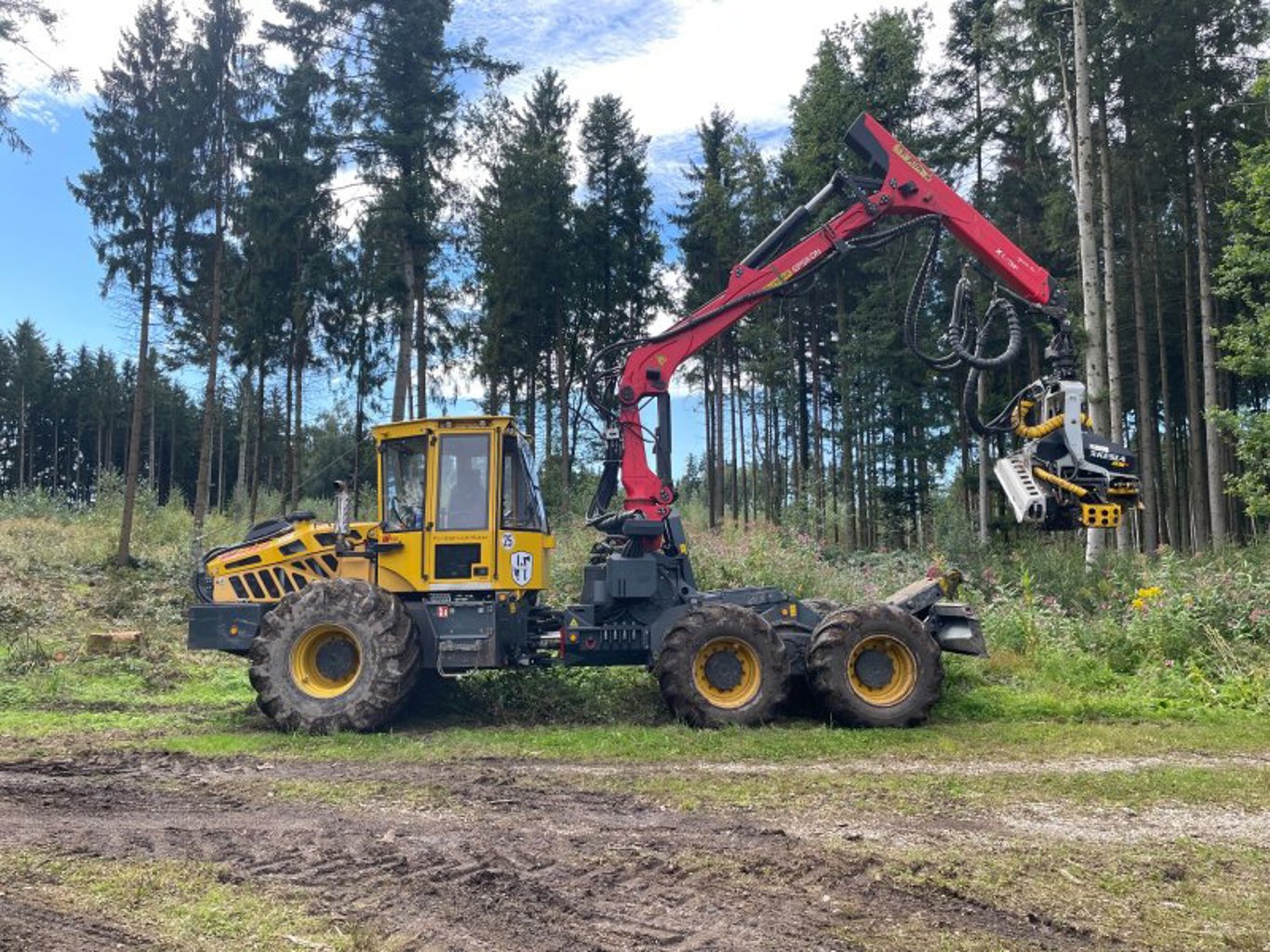 Welte Fahrzeugbau W190K Harvester Welte Fahrzeugbau W190K Harvester