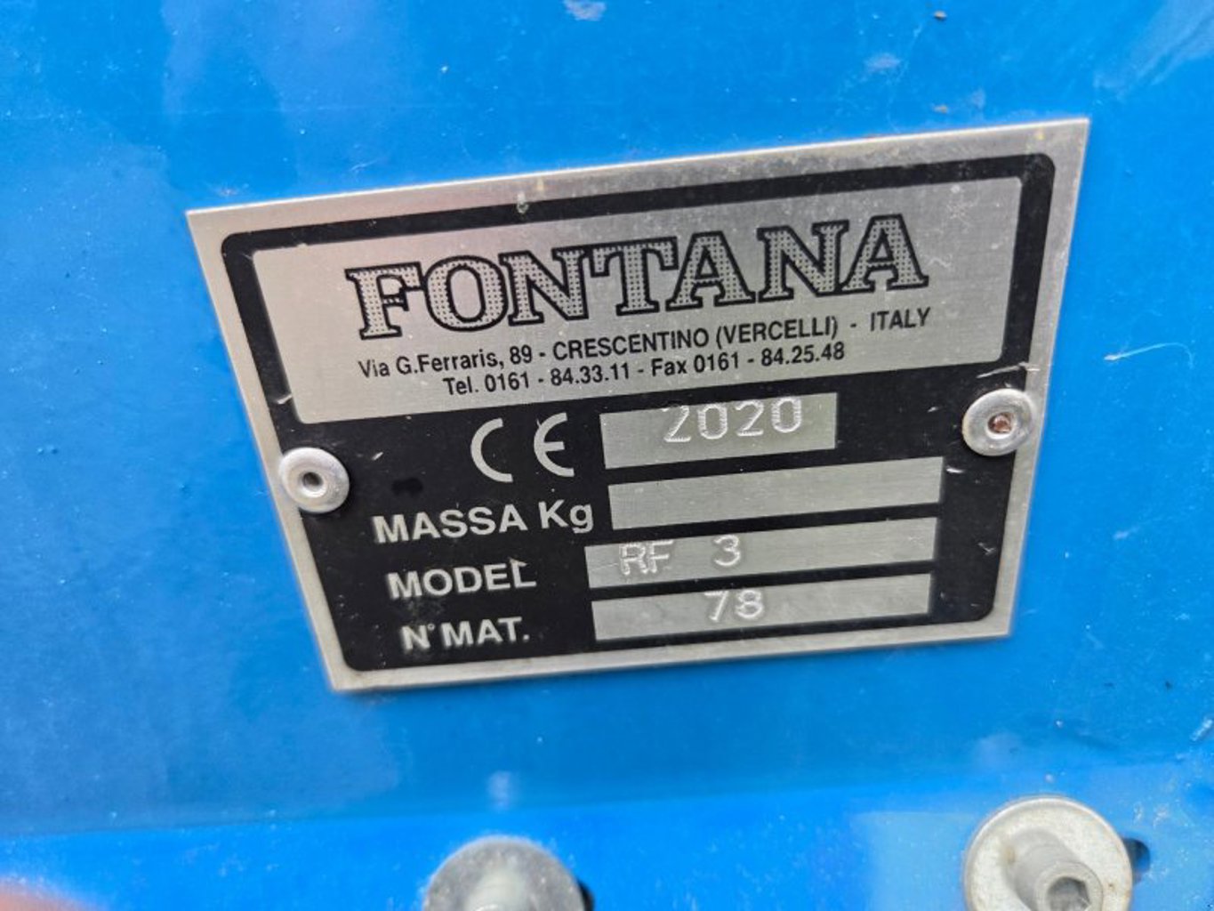Fontana RF 3 Fontana RF 3
