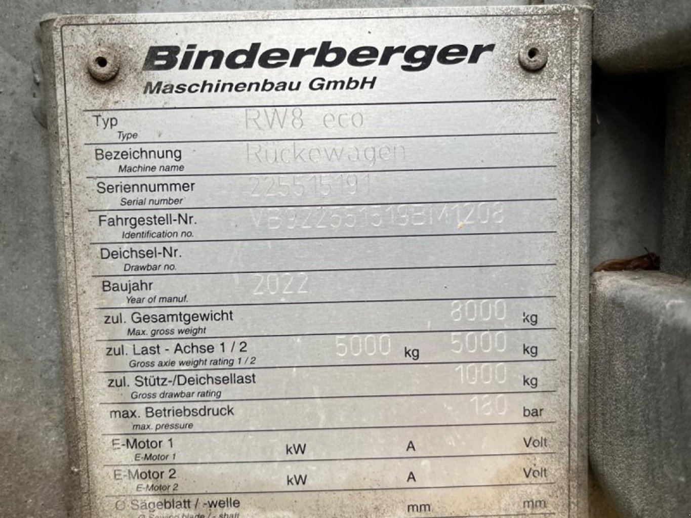 Binderberger RW 8 Binderberger RW 8