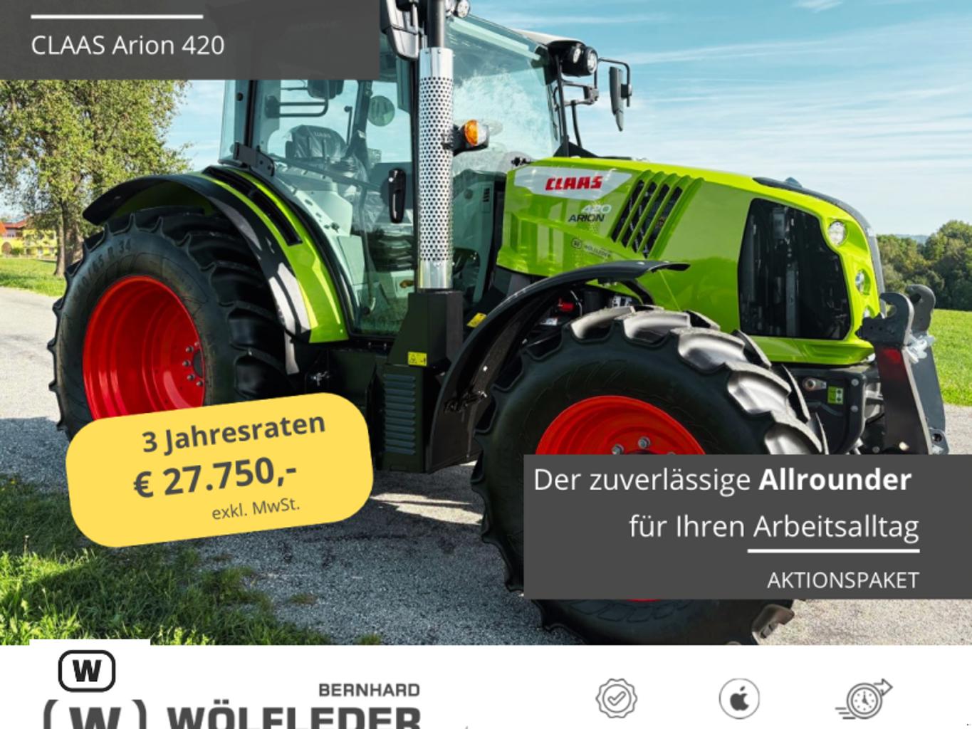 CLAAS Arion 420 CLAAS Arion 420