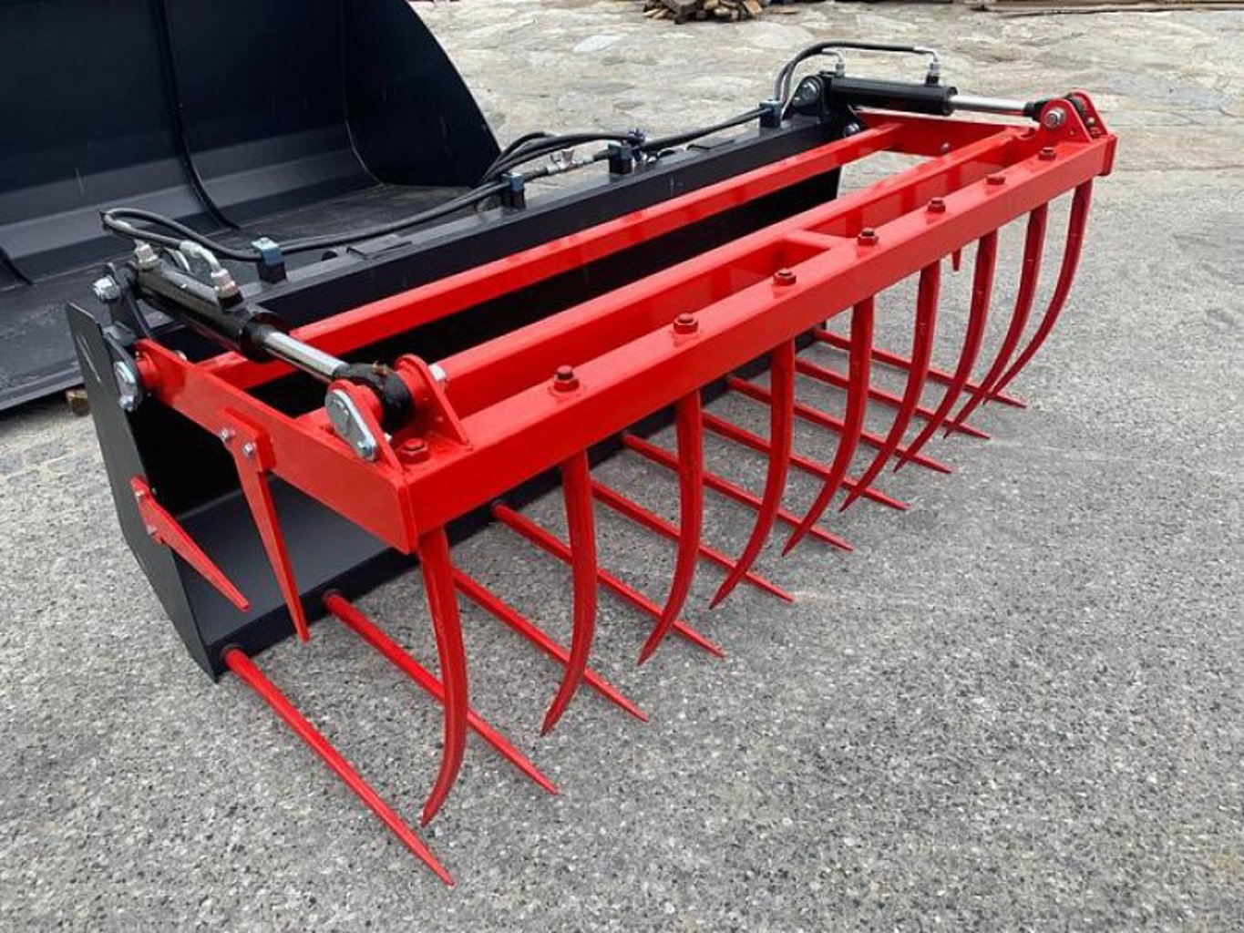 Big Dutchman Krokodilgabel 210 cm mit Euro Aufnahme Big Dutchman Krokodilgabel 210 cm mit Euro Aufnahme