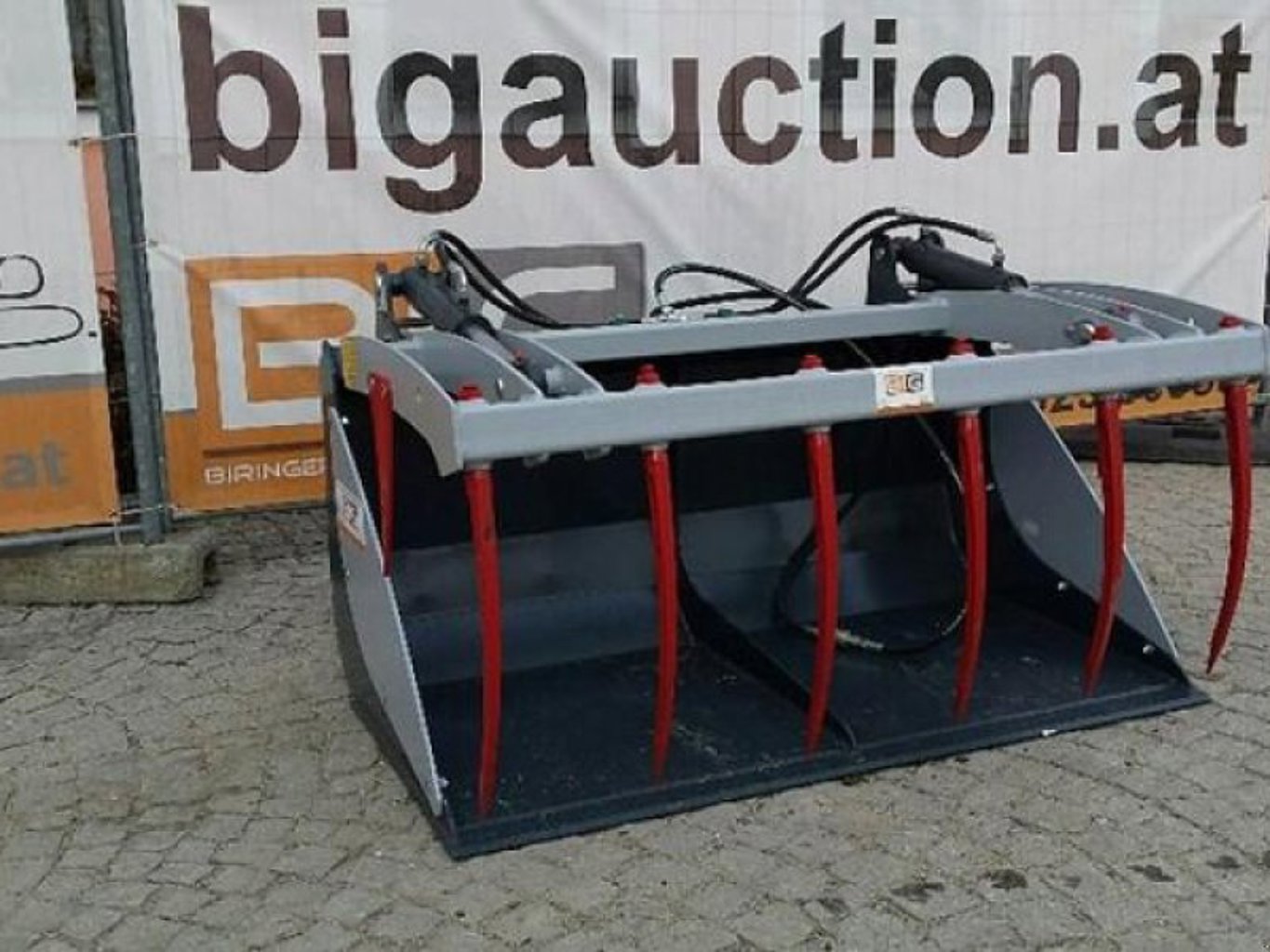Kramer Krokodilgabel 210 cm mit Kramer 312 Aufnahme Kramer Krokodilgabel 210 cm mit Kramer 312 Aufnahme